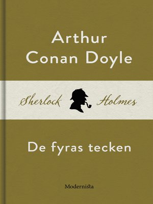 cover image of De fyras tecken (En Sherlock Holmes-roman)